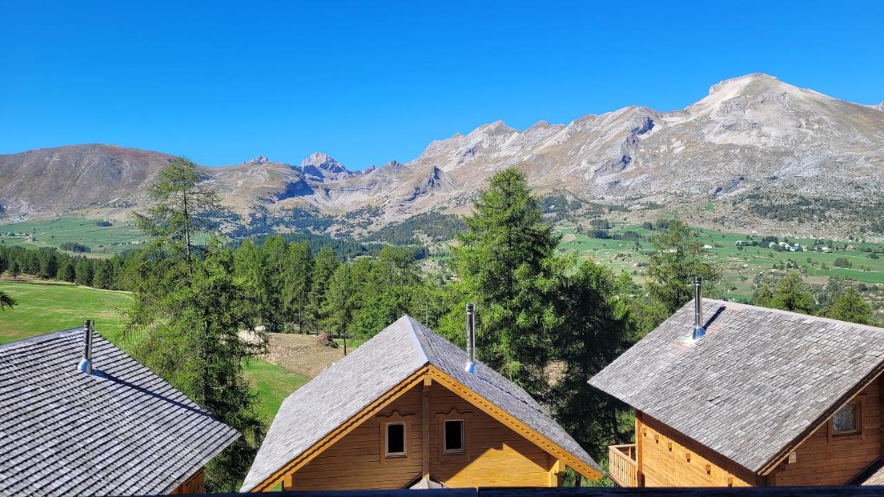 Chalet Aneloup Vue D'Exception A La Joue Du Loup Saint-Étienne-en-Dévoluy المظهر الخارجي الصورة