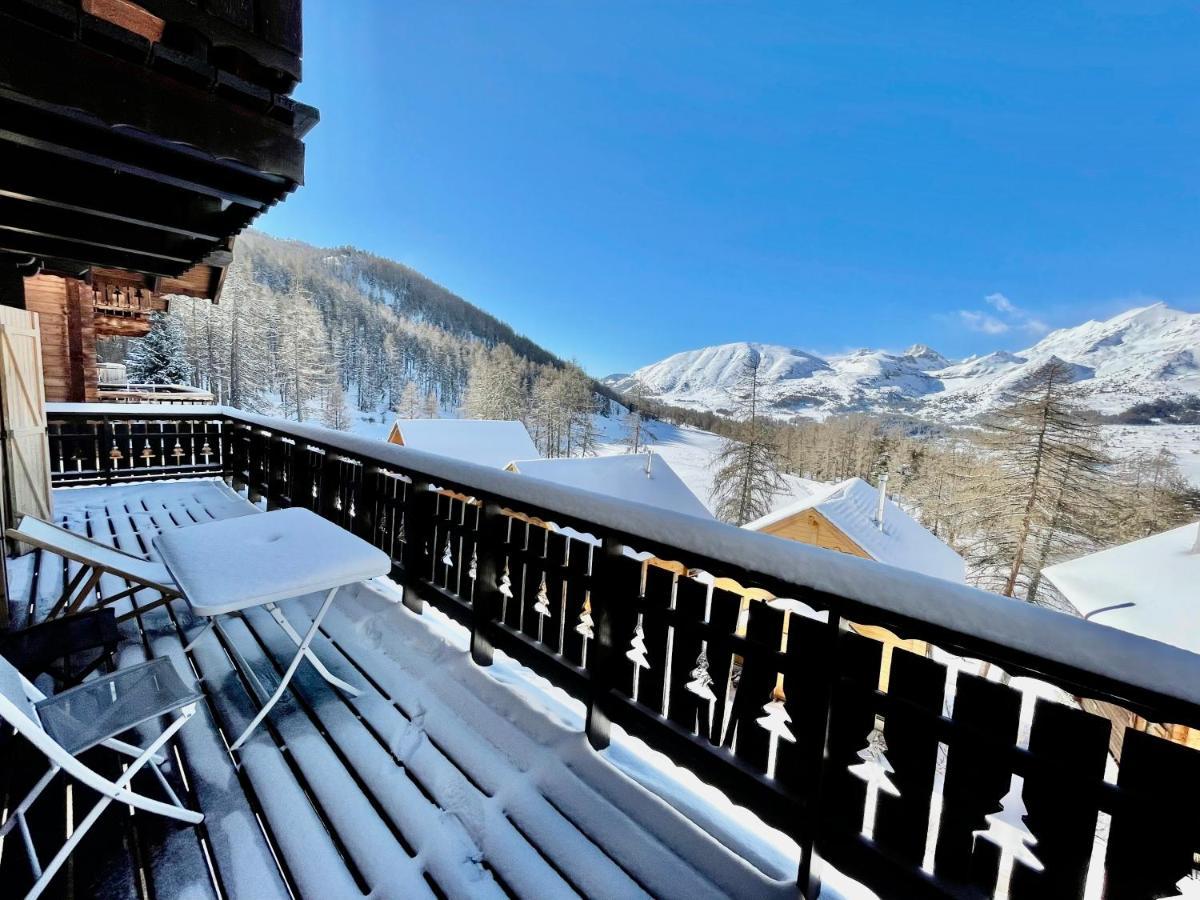 Chalet Aneloup Vue D'Exception A La Joue Du Loup Saint-Étienne-en-Dévoluy المظهر الخارجي الصورة