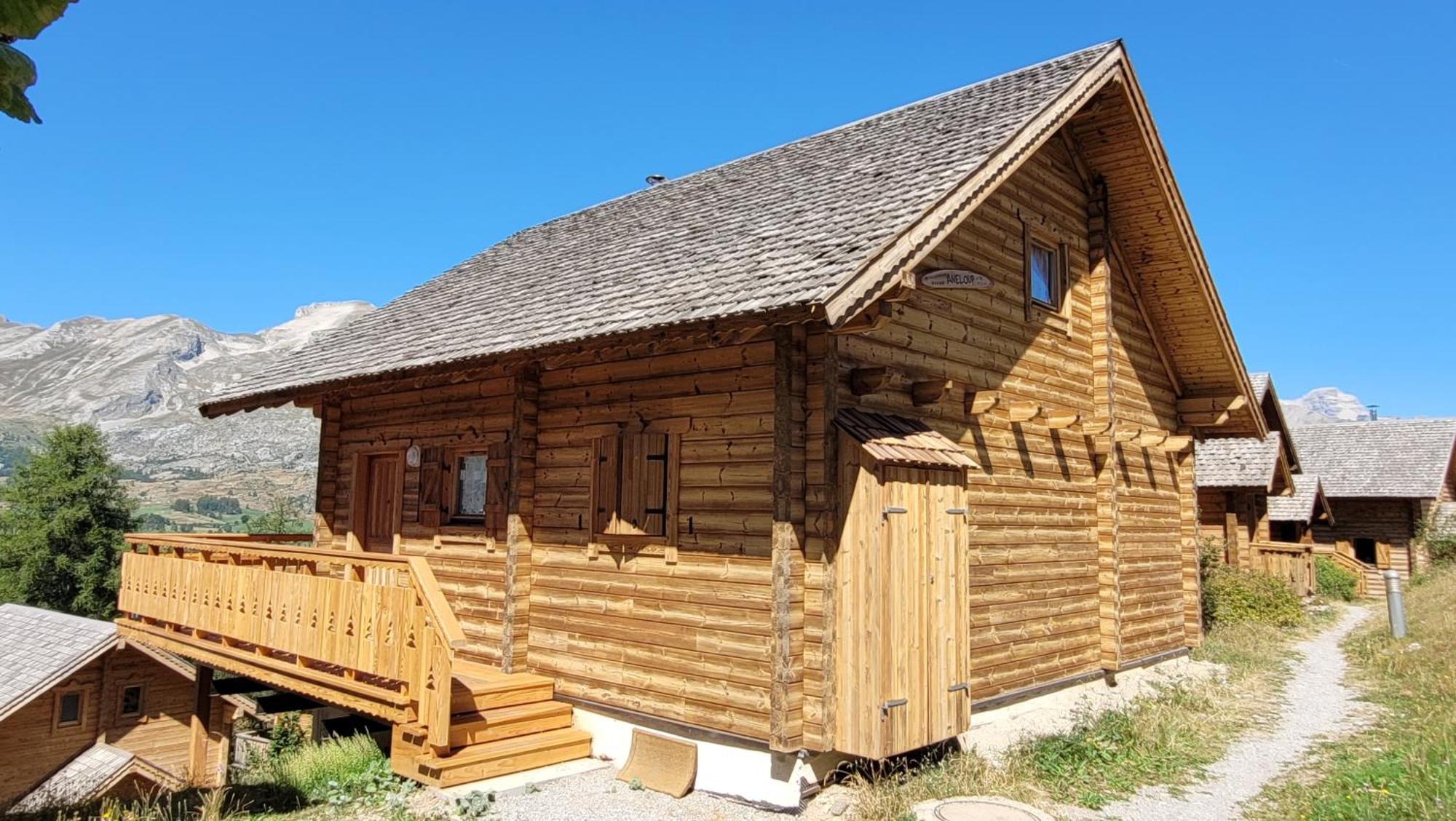 Chalet Aneloup Vue D'Exception A La Joue Du Loup Saint-Étienne-en-Dévoluy المظهر الخارجي الصورة
